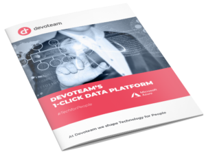 1-click data platform brochure cover