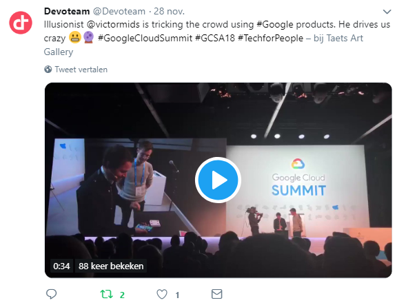 google cloud summit victor mids show
